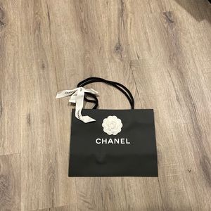 Chanel paper bag 12x9.5